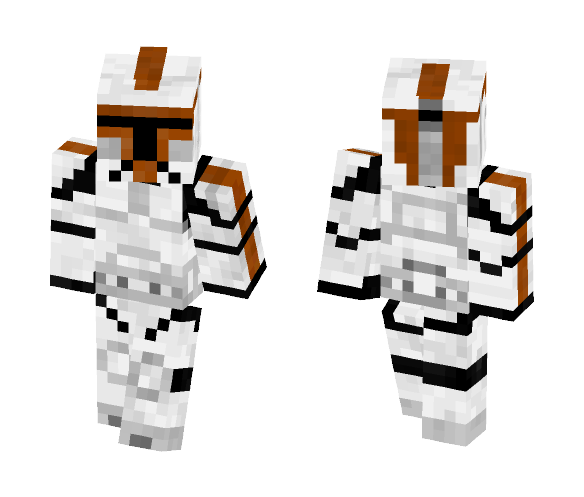 Clone Trooper Longshot - Male Minecraft Skins - image 1