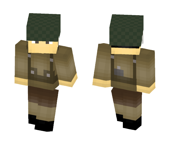 Brazilian Soldier(ww2) - Male Minecraft Skins - image 1