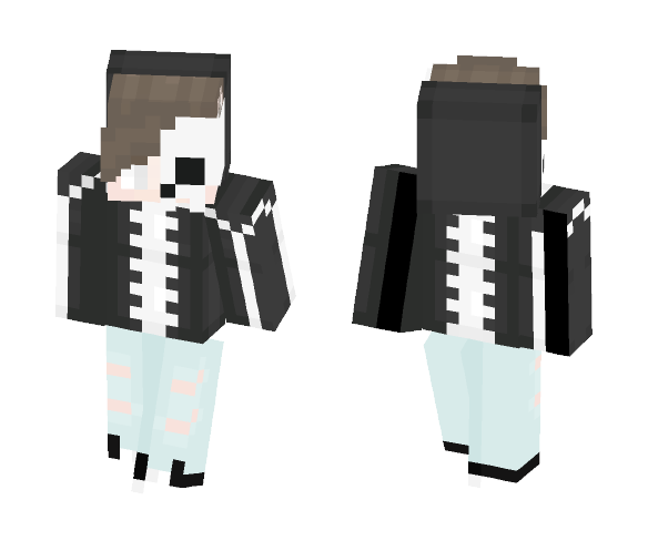 ????Skeleton - Male Minecraft Skins - image 1