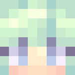 Mint Hair Girl Pretty - Color Haired Girls Minecraft Skins - image 3