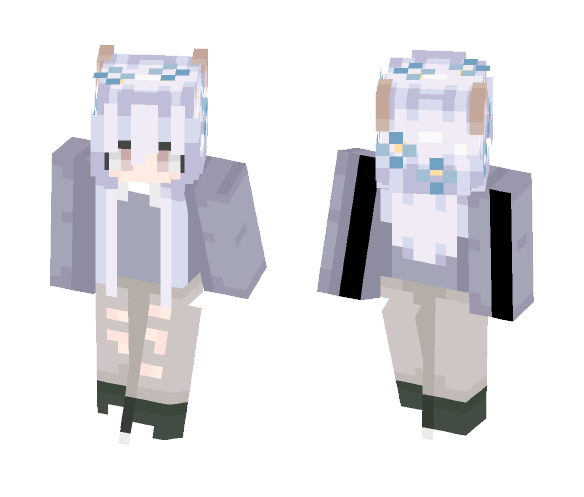 Silvers - Female Minecraft Skins - image 1