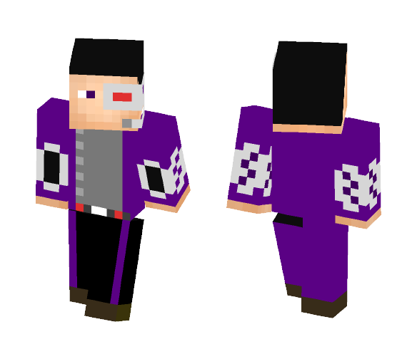 The Purple Guy *Futuristic* - Male Minecraft Skins - image 1