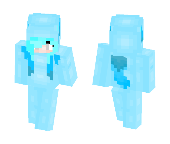 Glaceon girl - Girl Minecraft Skins - image 1