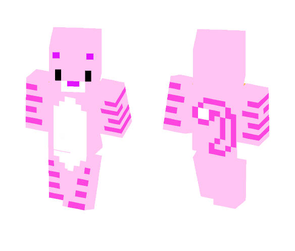 Cute Pink Cat - Cat Minecraft Skins - image 1