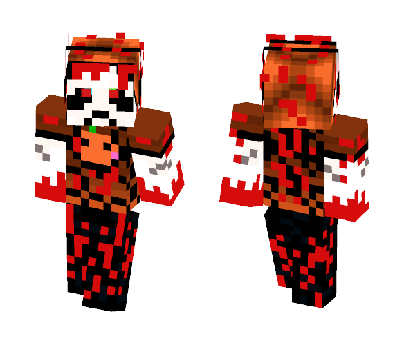 Halloween Panda - Halloween Minecraft Skins - image 1