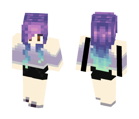 GaLAxY Girl - Girl Minecraft Skins - image 1