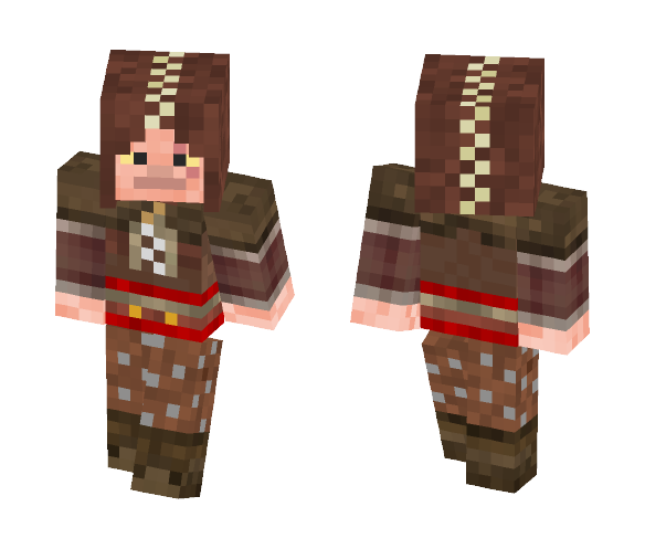 Egan - Witcher 3.0 - Male Minecraft Skins - image 1