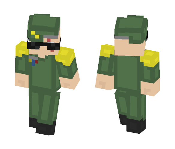 Lt. Reaper The (Self Explanatory) - Male Minecraft Skins - image 1