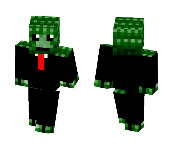 Lizard in Tuxedo - Male Minecraft Skins - image 1