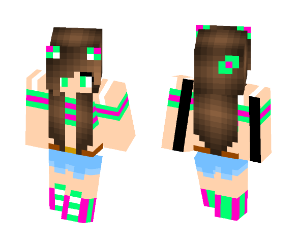 It's spring! (well for me heh) - Female Minecraft Skins - image 1