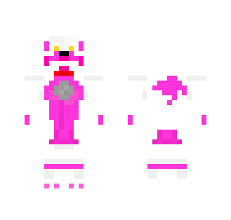 FNAF Sister location Funtime Foxy - Female Minecraft Skins - image 2