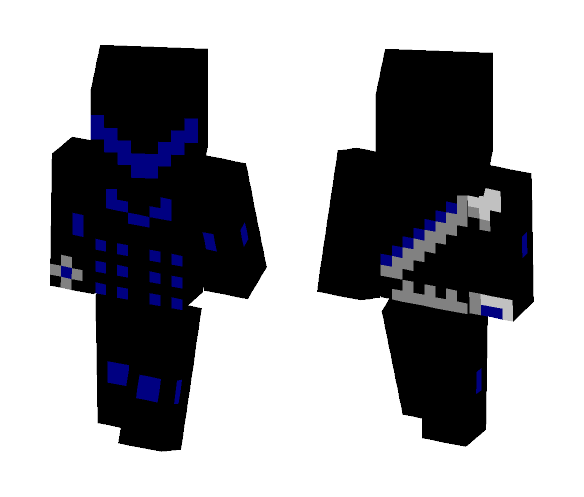 cyborg ninja - Male Minecraft Skins - image 1