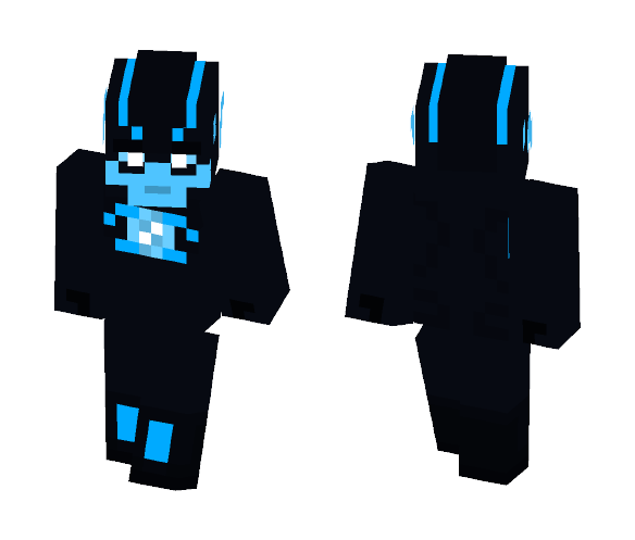 Blue Flash - Male Minecraft Skins - image 1