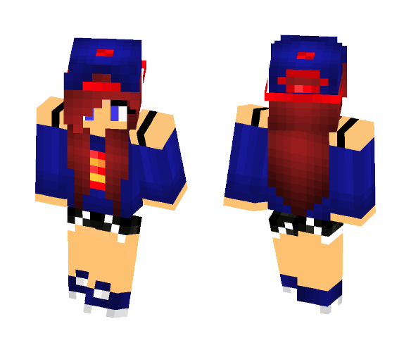 Super Girl Halloween Costume - Girl Minecraft Skins - image 1