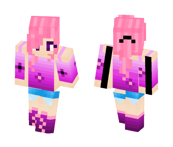 Warm And Snugly Pink - Female Minecraft Skins - image 1