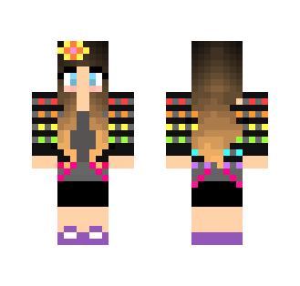 Brianna~! .:BubbleTale Frisk:. - Female Minecraft Skins - image 2