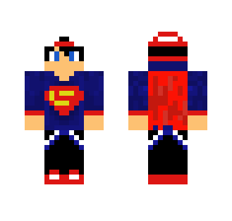 Super Man Halloween Costume - Halloween Minecraft Skins - image 2