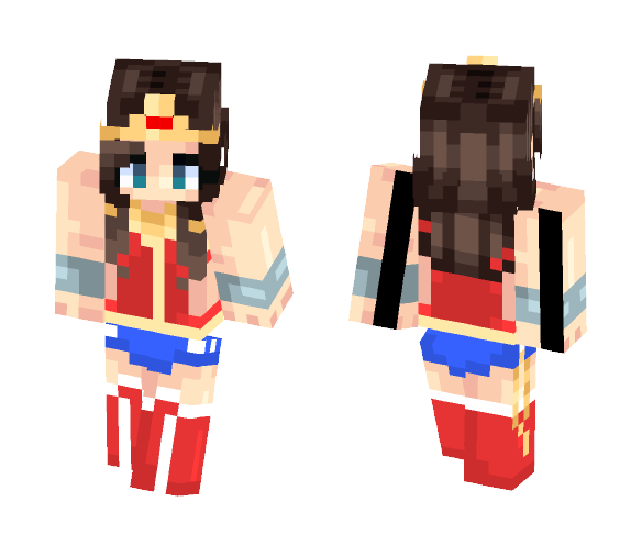 Cataclysm | Wonder Woman - Comics Minecraft Skins - image 1