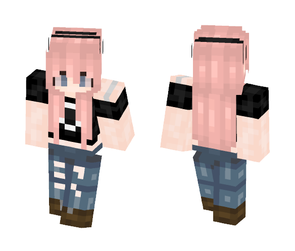-/ Lithium - - Female Minecraft Skins - image 1