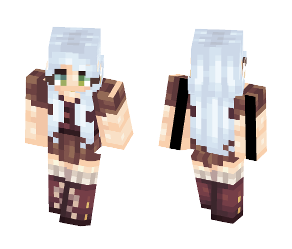 Maxwell Belladonna Winterten- OC - Female Minecraft Skins - image 1