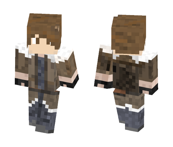 Brown Coat [Winter Explorer] - Male Minecraft Skins - image 1
