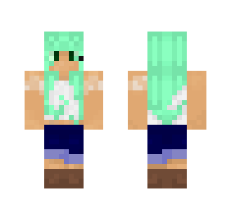 Teal Wind - Female Minecraft Skins - image 2