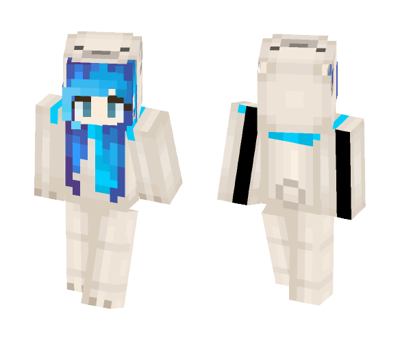 ♥ Polar Bear Onesie ♥ - Interchangeable Minecraft Skins - image 1
