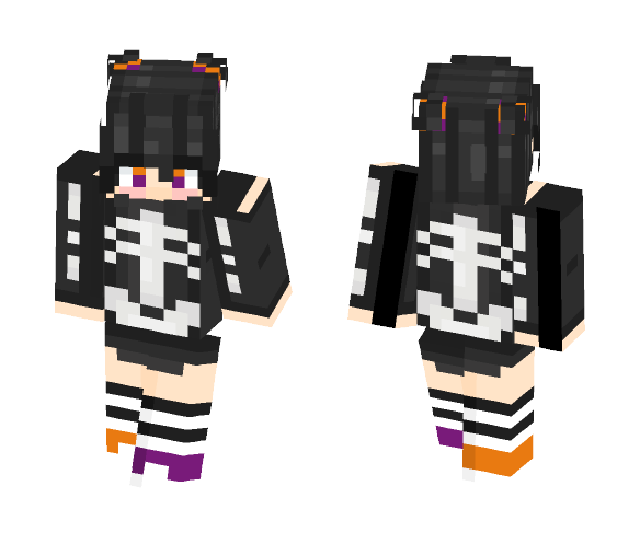 Spoopy Girl~ - Female Minecraft Skins - image 1