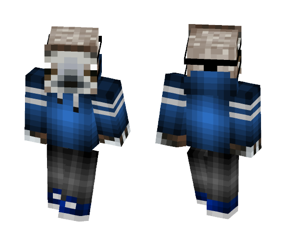 Sloth wearing clothes - Male Minecraft Skins - image 1
