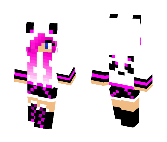Pandas - Female Minecraft Skins - image 1