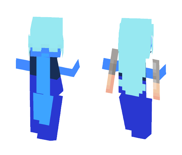 Sapphire from Steven Universe - Interchangeable Minecraft Skins - image 1