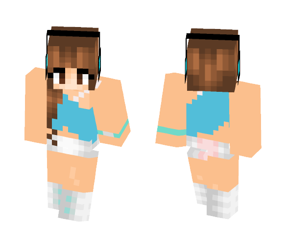 New my girl Music_garl - Girl Minecraft Skins - image 1