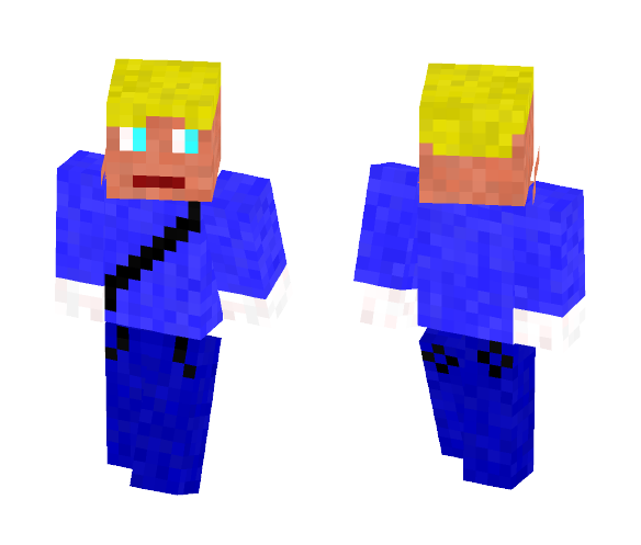 Blue boy - Boy Minecraft Skins - image 1