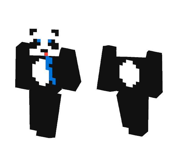 Derpy Panda - Male Minecraft Skins - image 1