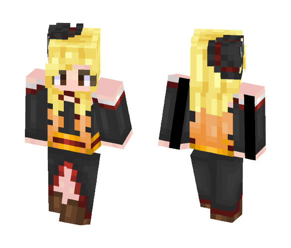 Lucy Heartfilia as a Witch - Female Minecraft Skins - image 1