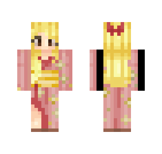 Lucy Heartfilia in a Kimono - Female Minecraft Skins - image 2