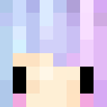 Cotton Candy Hair Girl - Color Haired Girls Minecraft Skins - image 3