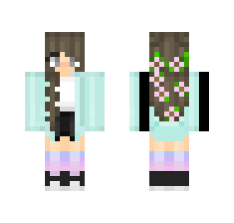 Flowers Girl - Girl Minecraft Skins - image 2