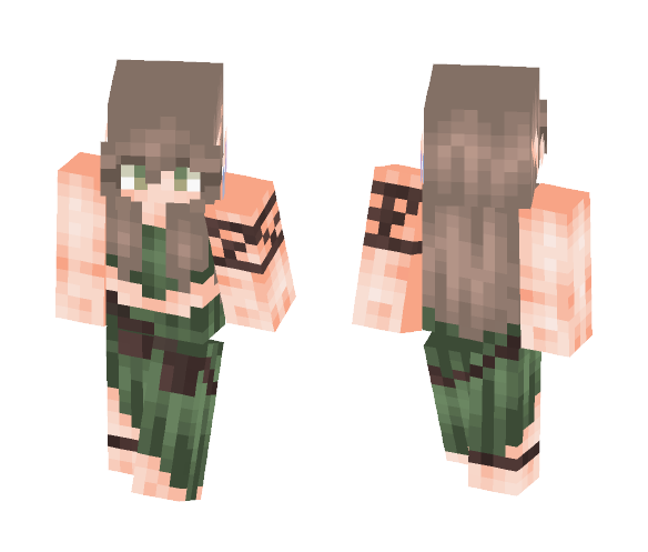 Elven woman .3. - Female Minecraft Skins - image 1