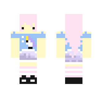 CuteChibiWithUnicornTank! - Female Minecraft Skins - image 2