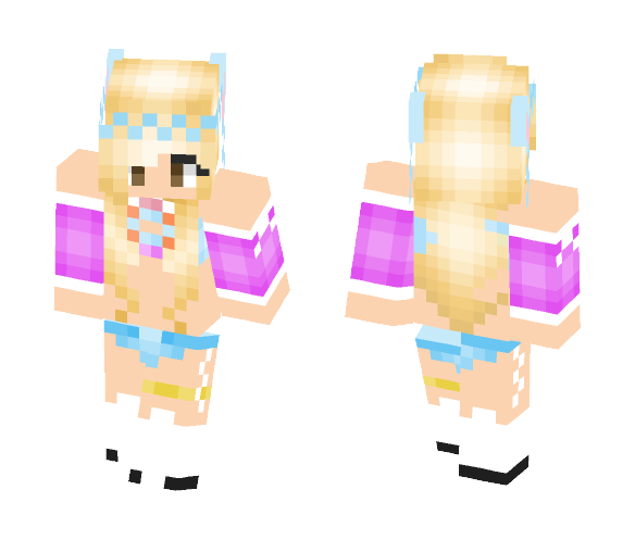 Neko Lucy Heartfilia - Female Minecraft Skins - image 1