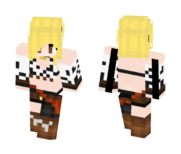 Lucy Heartfilia Taurus Star Dress - Female Minecraft Skins - image 1