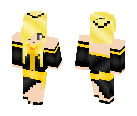 Lucy Heartfilia Leo Star Dress - Female Minecraft Skins - image 1