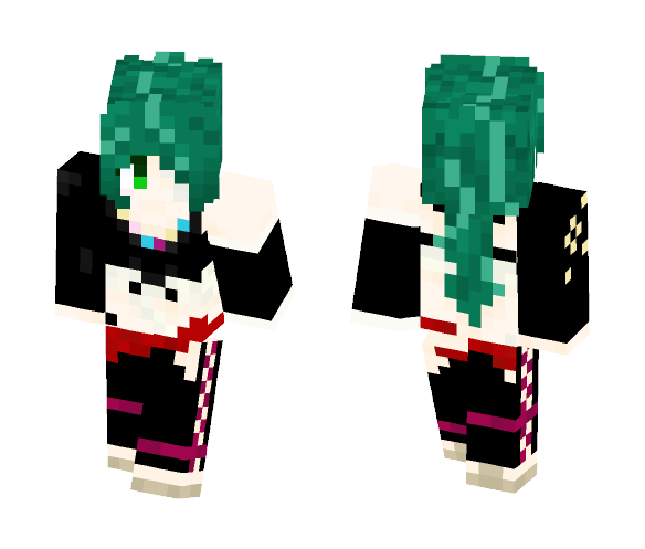 Hatsune Miku Knife - Female Minecraft Skins - image 1
