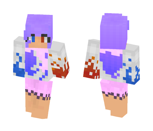 Between Two Worlds - Female Minecraft Skins - image 1