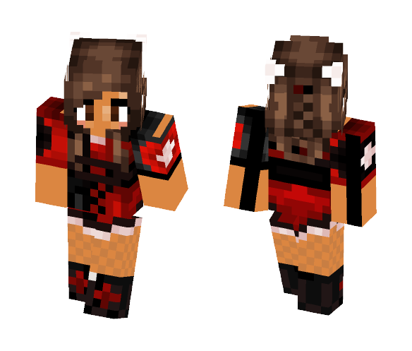 Harley Quinn costume - Comics Minecraft Skins - image 1