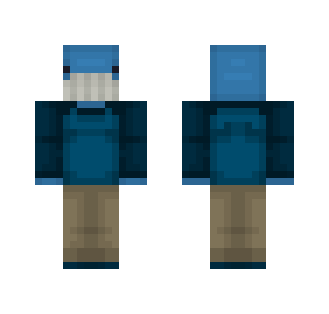 Whale in Baseball- T - Male Minecraft Skins - image 2
