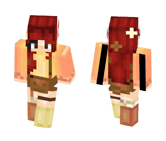 - Autumn - - Female Minecraft Skins - image 1
