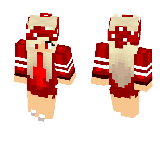 Girl Red ♥♪ - Girl Minecraft Skins - image 1