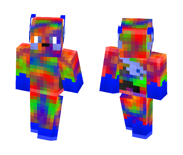 Rainbow Raichu - Interchangeable Minecraft Skins - image 1